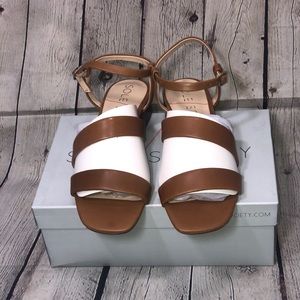 NEW Sole Society Francey Tan Sandals